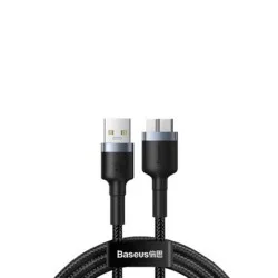 BASEUS Cafule 1M USB 3.0 Male To Micro-B Cable For External HDD BASEUS Cafule 1M USB 3.0 Male To Micro-B Cable For External HDD