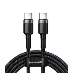 BASEUS CAFULE PD 2.0 100W TYPE-C TO TYPE-C CABLE 2M (CATKLF-ALG1) BASEUS CAFULE PD 2.0 100W TYPE-C TO TYPE-C CABLE 2M (CATKLF-ALG1)