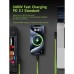 Hagibis USB-C Camera Tether Cable 20Gbps 60W Right Angle 5m (LJX01)
