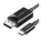 UGREEN TYPE C TO DP 8K CABLE 1.5M CM655 (15595)