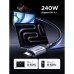 UGREEN 4K 60HZ USB C GEN 2 VIDEO CABLE 240W 2M L701 (95619)