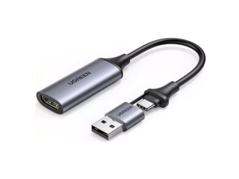 UGREEN USB/USB-C TO 4k HDMI CAPTURE CARD 