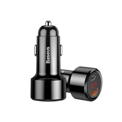 Baseus 45W Magic USB And USB-C QC&PD Car Charger Baseus 45W Magic USB And USB-C QC&PD Car Charger