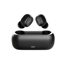 QCY T1 TWS Bluetooth Dual Earbuds Black with Charging Port