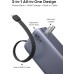 UGREEN 3-in-1 10000mAh 65W Power Bank with Integrated USB-C Cable PB512 (65524)
