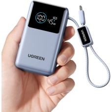 UGREEN 10000mAh 55W Nexode Pro Smart Digital Display Mini Power Bank PB727 (75701)