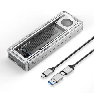 ORICO AAGM2 TRANSPARENT USB 40GBPS NVME SSD ENCLOSURE Price in