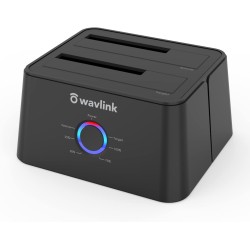 WAVLINK USB 3.0 DUAL BAY DOCKING STATION (WL-ST334UA)