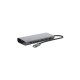 Belkin Type-C Male to HDMI, Dual USB, LAN, Type-C and SD Card Female Grey Converter