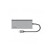 Belkin Type-C Male to HDMI, Dual USB, LAN, Type-C and SD Card Female Grey Converter