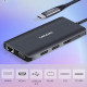 LENOVO TYPE-C DOCK LX0801 ADAPTER HDMI/VGA/TF/SD CARD GIGABIT PORT ADAPTER CABLE INTERFACE USB 3.0 HUB