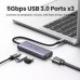 UGREEN USB-C 8K 60HZ 4 in 1 MULTIFUNCTION HUB (50629)