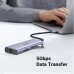 UGREEN USB C 4K 60HZ DUAL HDMI 9 IN 1 HUB (90119)