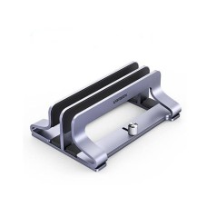 UGREEN ALUMINUM VERTICAL LAPTOP STAND DUAL SLOTS (60643)