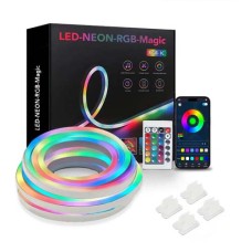 LED Neon RGB Magic Flexible Strip Light 5/10 Meter