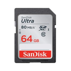 SanDisk Ultra 64GB Class 10 SDXC UHS-I Memory Card SanDisk Ultra 64GB Class 10 SDXC UHS-I Memory Card