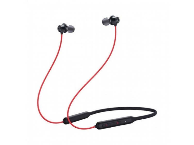 OnePlus Bullets Wireless Z Bass Edition Bluetooth Earphone (Reverb Red)