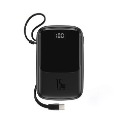 Baseus Qpow Digital Display Power Bank 10000mAh Type-C/Lightning