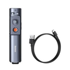 BASEUS ORANGE DOT WIRELESS PRESENTER (GREEN LASER) WKCD010013