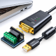UGREEN CM393 (55840) USB 2.0 to RS232/RS485/RS422 3-in-1 Serial Converter Cable 1.5M