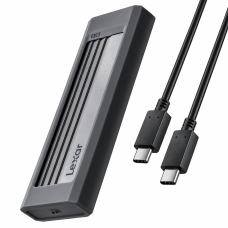 Lexar E350 M.2 NVMe/SATA SSD Enclosure – USB-C 10Gbps