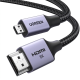 UGREEN HD164 (15517) 8K Micro HDMI to HDMI 2.1 Cable – 2 Meter