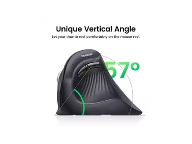 Ugreen MU008 Blutooth Wireless Dual Mode Vertical Mouse