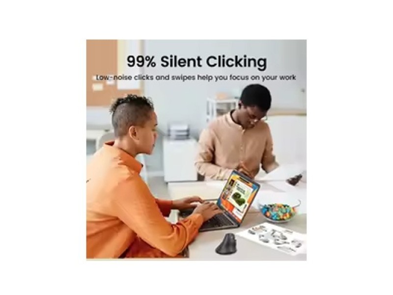 Ugreen MU008 Blutooth Wireless Dual Mode Vertical Mouse