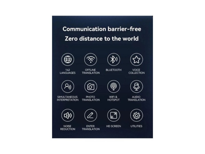 M80 PRO AI Translator – Smart Voice Translator with Offline & Online Translation