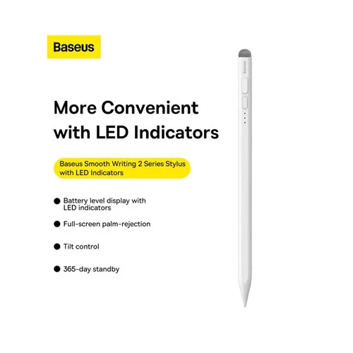 BASEUS SMOOTH WRITING 2 SERIES ACTIVE + PASSIVE STYLUS PEN Price in bd
