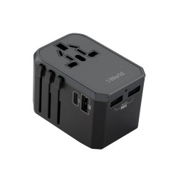 MOMEX 1- WORLD TYPE C +3 USB UNIVERSEL TRAVEL ADAPTER 30W MOMEX 1- WORLD TYPE C +3 USB UNIVERSEL TRAVEL ADAPTER 30W